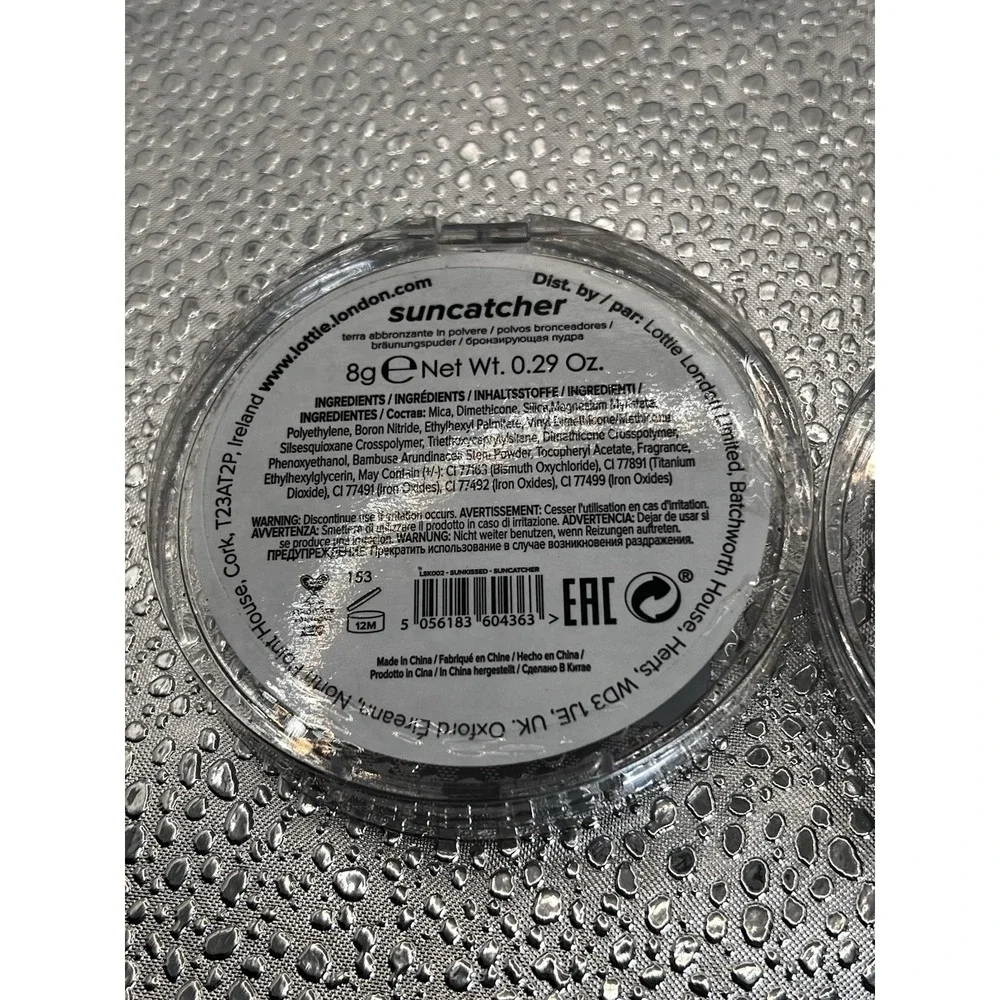 Lottie London Sunkissed Coconut Bronzer - suncatcher -2 Pack